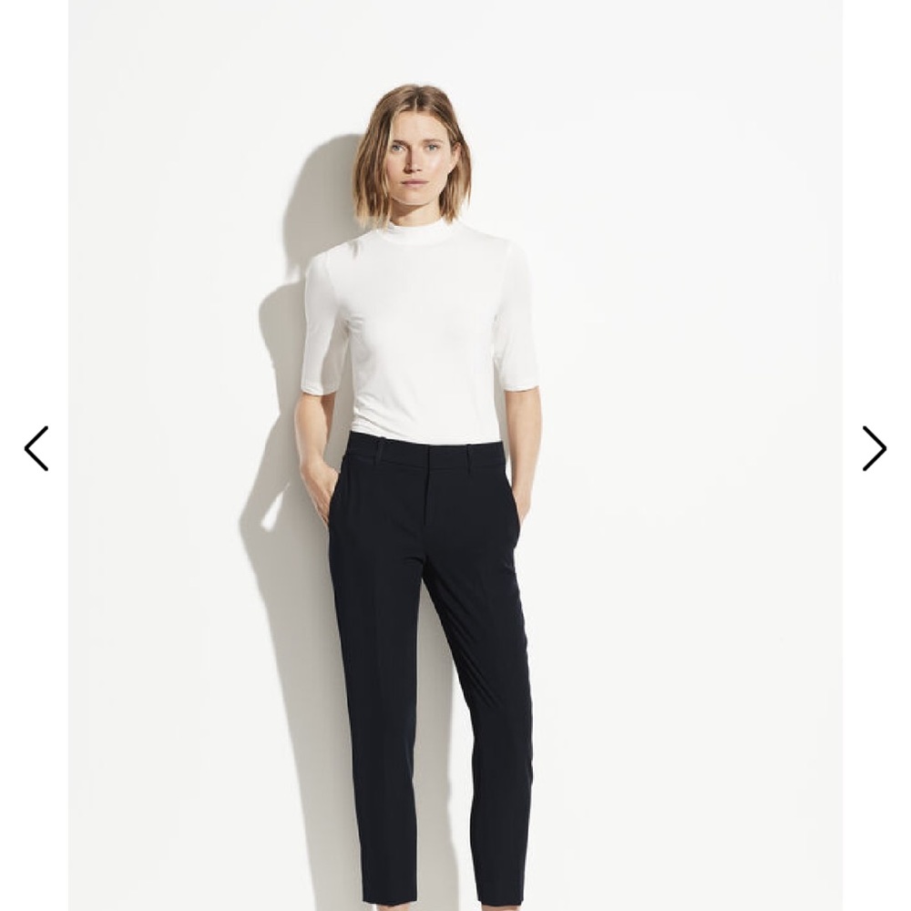 Vince tapered trouser black size 4 NEVER WORN